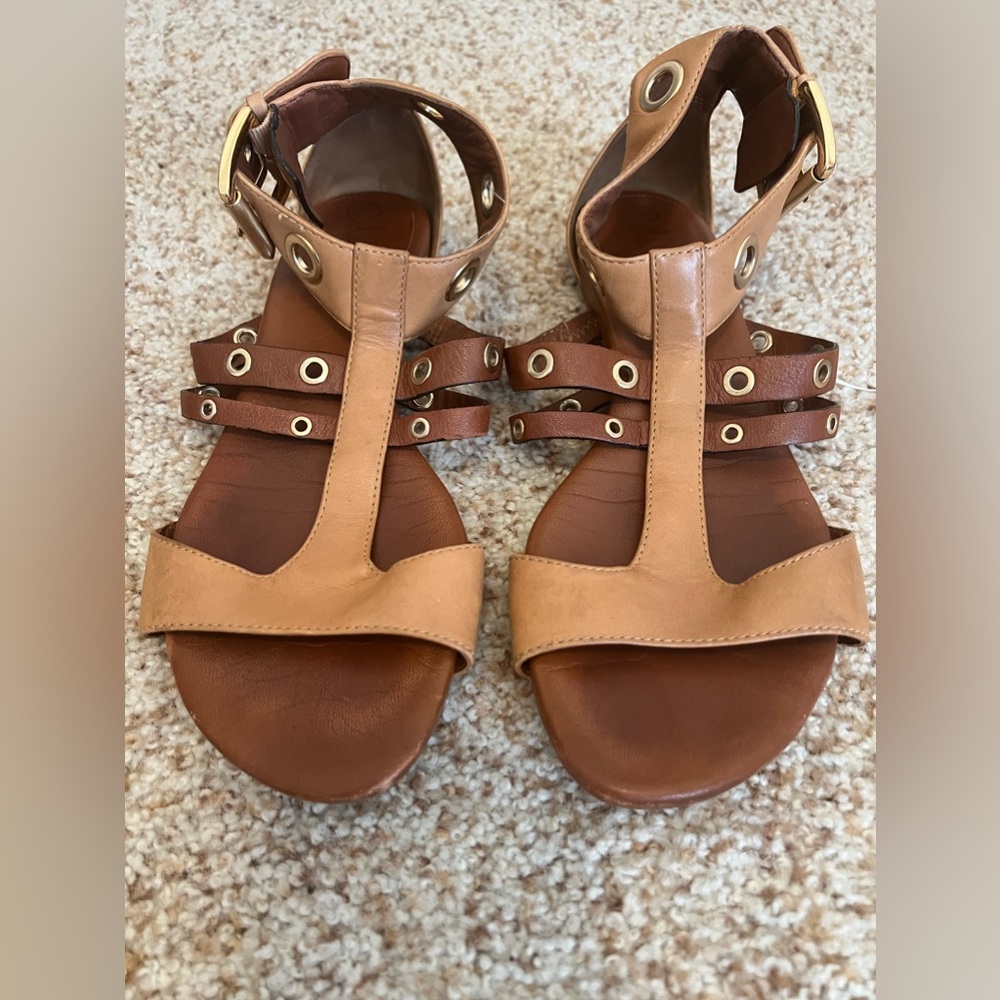 Cole Haan Nike Air ‘Whitney’ Leather Gladiator Sandals